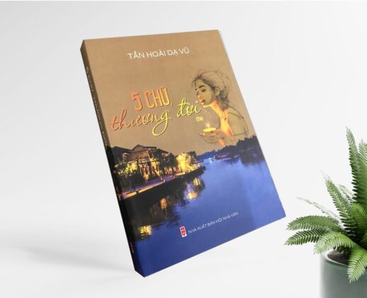 B&igrave;a của tập thơ 5 chữ thương đời 2