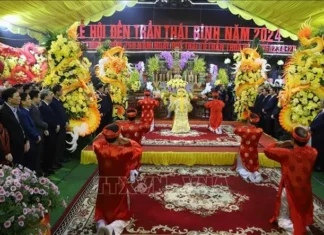 Nâng tầm lễ hội đền Trần Thái Bình Nâng tầm lễ hội đền Trần Thái Bình