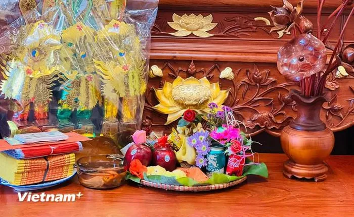 Lễ vật cúng ông Công ông Táo.