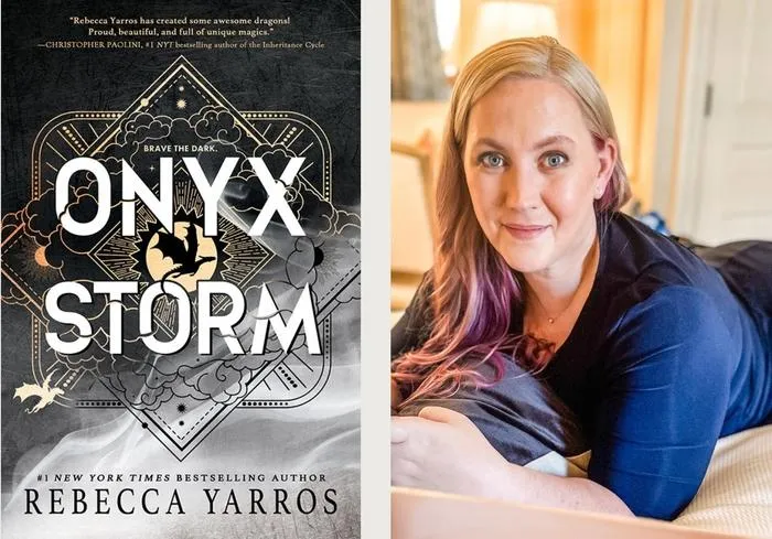 Cuốn "Onyx Storm" của nhà văn Rebecca Yarros