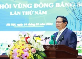 Thủ tướng: Đồng bằng sông Hồng, Hà Nội phải tiên phong trong kỷ nguyên vươn mình của dân tộc Thủ tướng: Đồng bằng sông Hồng, Hà Nội phải tiên phong trong kỷ nguyên vươn mình của dân tộc
