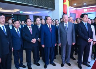 Tổng Bí thư Tô Lâm dự Hội nghị toàn quốc về đột phá phát triển khoa học, công nghệ, đổi mới sáng tạo và chuyển đổi số quốc gia