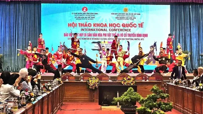 Phát huy di sản văn hóa phi vật thể võ cổ truyền Bình Định
