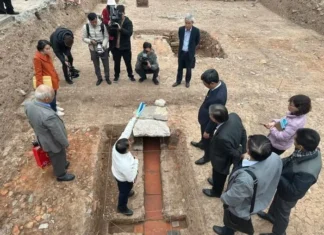 Phát hiện thêm dấu tích sân Đan trì và Ngự đạo quan trọng của Điện Kính Thiên-Hoàng thành Thăng Long