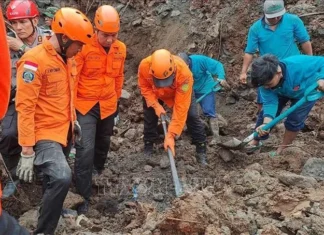Số người thiệt mạng do lở đất ở Indonesia gia tăng Số người thiệt mạng do lở đất ở Indonesia gia tăng
