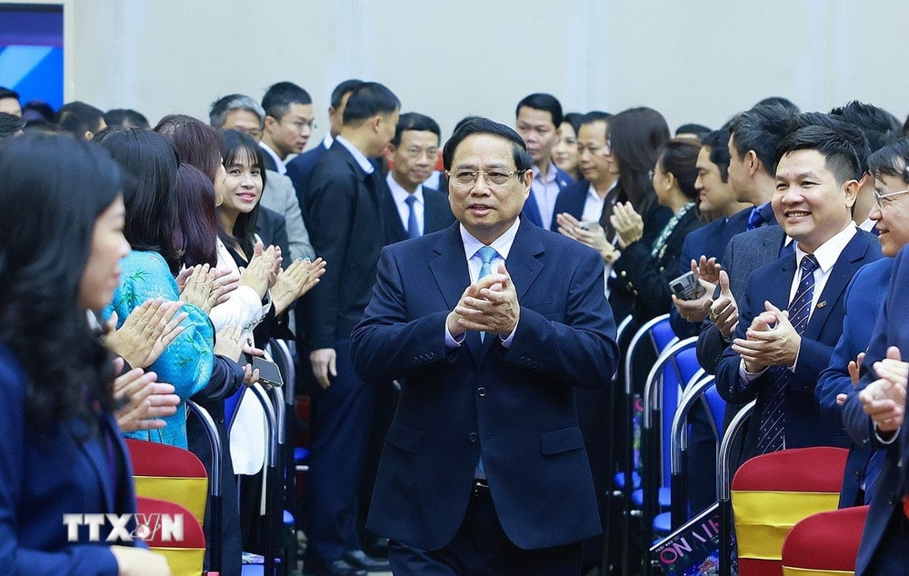 Thủ tướng dự Hội nghị triển khai nhiệm vụ năm 2025 của Đài Truyền hình Việt Nam Thủ tướng dự Hội nghị triển khai nhiệm vụ năm 2025 của Đài Truyền hình Việt Nam
