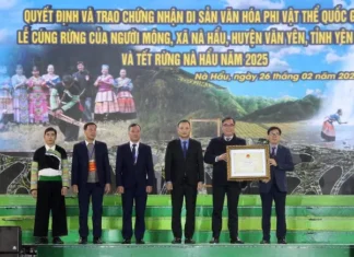 Lễ cúng rừng của người Mông Nà Hẩu được chứng nhận Di sản văn hóa phi vật thể Quốc gia