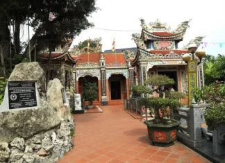 Đền thờ nữ Đại tướng đầu tiên trên đất Việt