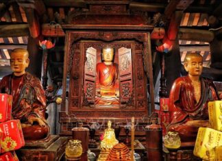 Công bố Bộ tượng Tam Tổ Trúc Lâm chùa Vĩnh Nghiêm (Bắc Giang) là bảo vật Quốc gia