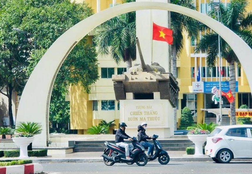 Tượng đài chiến thắng Buôn Ma Thuột ngày nay.