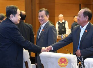 [Video]: Chủ tịch Quốc hội Trần Thanh Mẫn gặp mặt Đoàn đại biểu Quốc hội tỉnh Sóc Trăng