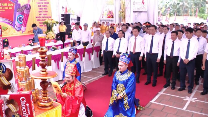 Tổ chức lễ hội tôn vinh Nhà sử học Lê Văn Hưu Tổ chức lễ hội tôn vinh Nhà sử học Lê Văn Hưu