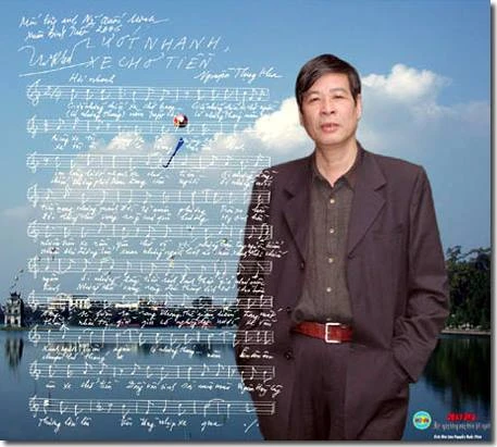 Nhà thơ, nhạc sĩ Thụy Kha tên đầy đủ là Nguyễn Thụy Kha, sinh năm 1949 tại Vĩnh Bảo, Hải Phòng. Ông bắt đầu viết nhạc từ những năm tháng còn là sinh viên.