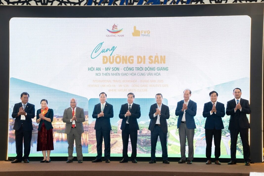 Quảng Nam công bố cung đường kết nối Di sản Hội An, Mỹ Sơn và cổng trời Đông Giang Quảng Nam công bố cung đường kết nối Di sản Hội An, Mỹ Sơn và cổng trời Đông Giang