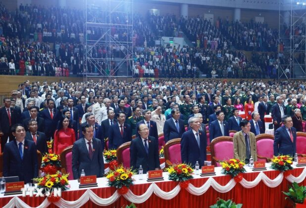 C&aacute;c đại biểu dự Lễ kỷ niệm.