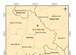 Xảy ra 2 trận động đất trên 3 độ ở Kon Tum Xảy ra 2 trận động đất trên 3 độ ở Kon Tum