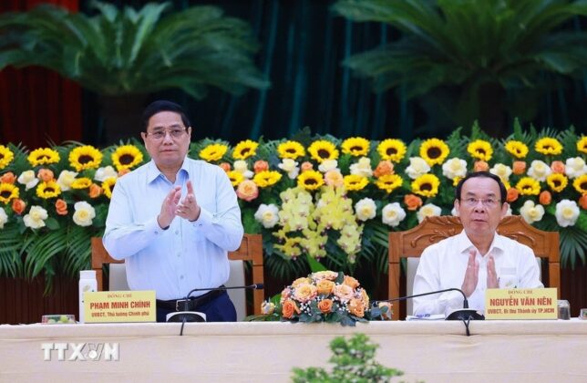 Thủ tướng Phạm Minh Ch&iacute;nh chủ tr&igrave; Hội nghị th&ocirc;ng qua dự thảo b&aacute;o c&aacute;o của Đo&agrave;n Kiểm tra 1908 đối với Th&agrave;nh ủy Th&agrave;nh phố Hồ Ch&iacute; Minh, Ban Thường vụ Tỉnh ủy B&igrave;nh Dương v&agrave; B&agrave; Rịa-Vũng T&agrave;u.
