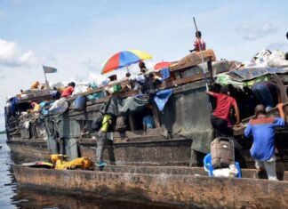 Cháy thuyền ở CHDC Congo: Ít nhất 148 người thiệt mạng Cháy thuyền ở CHDC Congo: Ít nhất 148 người thiệt mạng