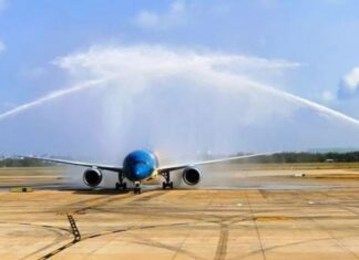 Chuyến bay khai trương Nhà ga T3 Tân Sơn Nhất chính thức cất cánh Chuyến bay khai trương Nhà ga T3 Tân Sơn Nhất chính thức cất cánh