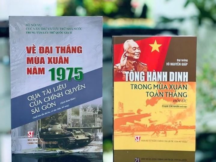 Ra mắt 2 cuốn sách về đại thắng mùa Xuân năm 1975