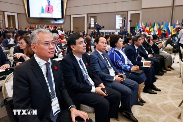 Đại biểu dự Phi&ecirc;n thảo luận chung Đại hội đồng lần thứ 150 của Li&ecirc;n minh Nghị viện Thế giới (IPU-150).