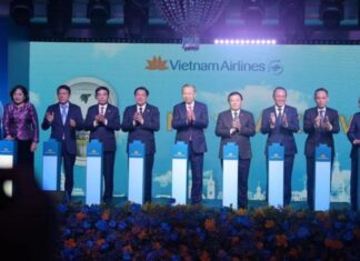 Tổng Bí thư Tô Lâm dự Lễ công bố đường bay thẳng Hà Nội-Moskva tại Liên bang Nga