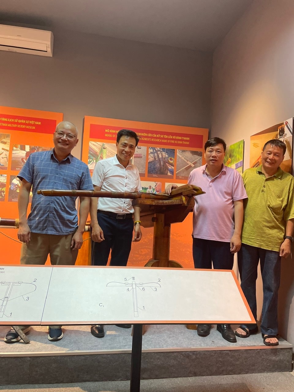 Nhà thơ Nguyễn Ma Lôi (bìa phải) và các bạn văn.
