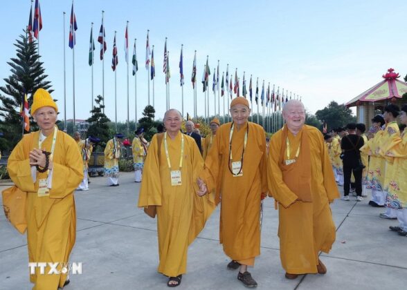 Sư tăng, Đại biểu Phật gi&aacute;o c&aacute;c nước dự Lễ khai mạc Đại lễ Vesak Li&ecirc;n hợp quốc năm 2025.