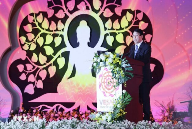 Chủ tịch nước Lương Cường ph&aacute;t biểu tại Lễ khai mạc Đại lễ Phật đản Li&ecirc;n hợp quốc lần thứ 20 - Vesak 2025.