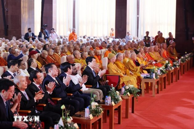 Chủ tịch nước Lương Cường v&agrave; đại biểu dự Lễ khai mạc Đại lễ Phật đản Li&ecirc;n hợp quốc - Vesak 2025.