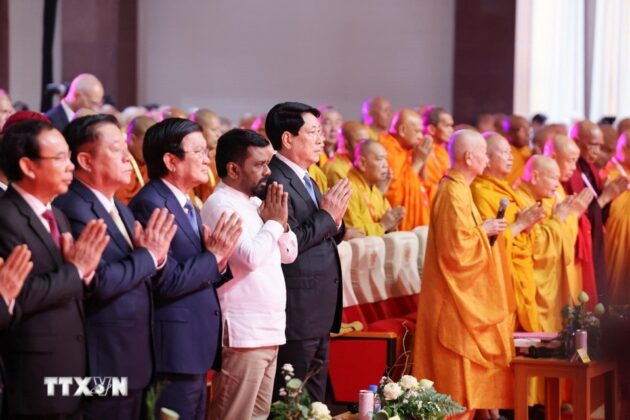 Chủ tịch nước Lương Cường v&agrave; đại biểu dự Lễ khai mạc Đại lễ Phật đản Li&ecirc;n hợp quốc - Vesak 2025.