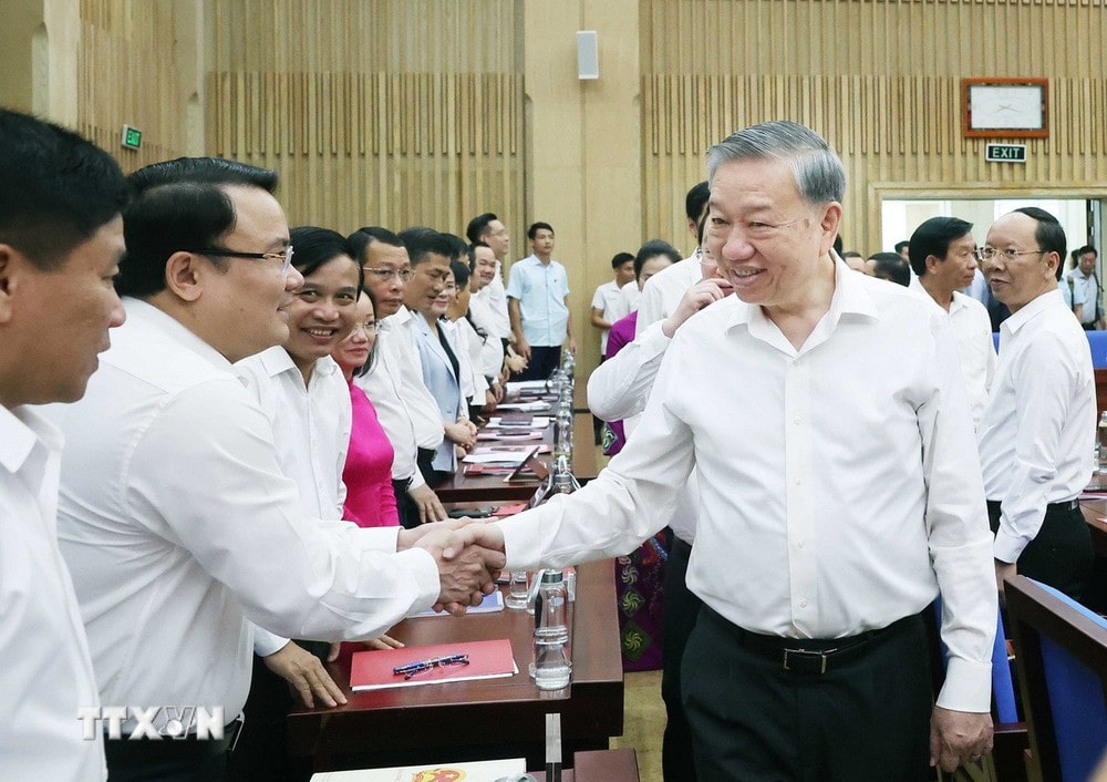 Tổng Bí thư Tô Lâm thăm và làm việc tại tỉnh Nghệ An Tổng Bí thư Tô Lâm thăm và làm việc tại tỉnh Nghệ An