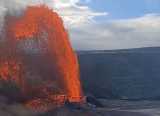 [Video]: Cảnh núi lửa Hawaii giận dữ phun trào, mạnh chưa từng có trong hàng thập kỷ