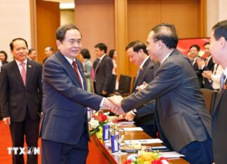 Chủ tịch Quốc hội Trần Thanh Mẫn dự Đại hội Đảng bộ Ủy ban Pháp luật và Tư pháp