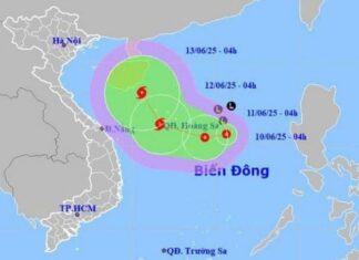 Hình thành áp thấp nhiệt đới trên Biển Đông Hình thành áp thấp nhiệt đới trên Biển Đông