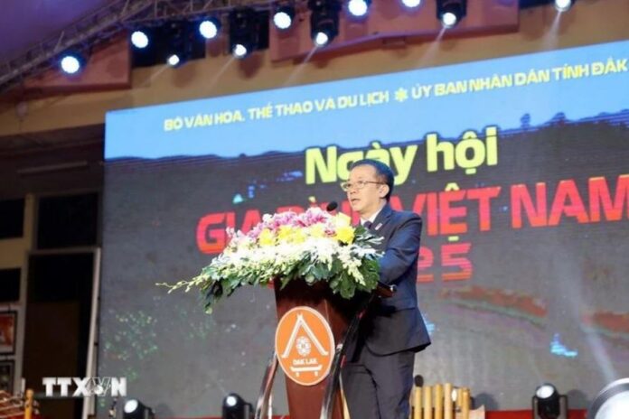 Rộn ràng Ngày hội Gia đình Việt Nam 2025 tại cao nguyên Đắk Lắk Rộn ràng Ngày hội Gia đình Việt Nam 2025 tại cao nguyên Đắk Lắk