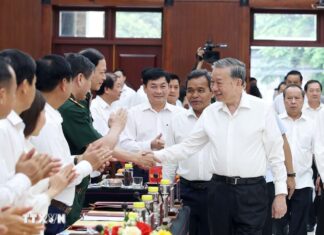 Tổng Bí thư Tô Lâm làm việc với hai tỉnh Gia Lai và Bình Định
