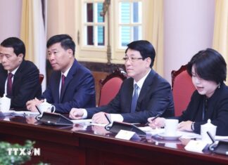 Chủ tịch nước tiếp đại sứ các nước thành viên Liên minh châu Âu tại Việt Nam