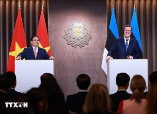 Thủ tướng Phạm Minh Chính hội đàm với Thủ tướng Cộng hòa Estonia Kristen Michal