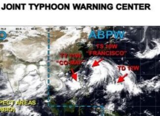 Bất thường: Cùng lúc xuất hiện 3 cơn bão trên biển Bất thường: Cùng lúc xuất hiện 3 cơn bão trên biển
