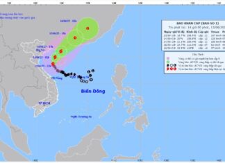 Biển Đông có thể đón bão tràn vào từ cuối tuần này Biển Đông có thể đón bão tràn vào từ cuối tuần này