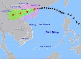 Bão số 3 Wipha vào vịnh Bắc Bộ, biển động dữ dội, sóng cao tới 5m Bão số 3 Wipha vào vịnh Bắc Bộ, biển động dữ dội, sóng cao tới 5m