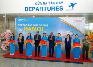 Cảng hàng không quốc tế Nội Bài đón chuyến bay kết nối Việt Nam và châu Phi