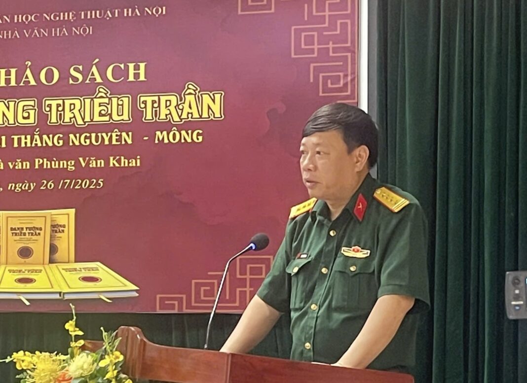 Hội thảo sách “Danh tướng triều Trần trong ba lần đại thắng Nguyên - Mông” - Tác giả: Nhà nghiên cứu Bảo Thơ