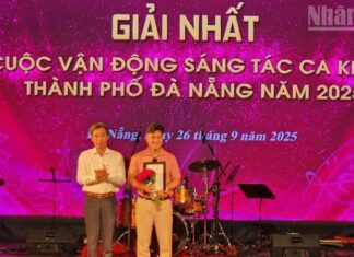 'Đà Nẵng chào bạn' xuất sắc đoạt Giải Nhất ca khúc về thành phố Đà Nẵng