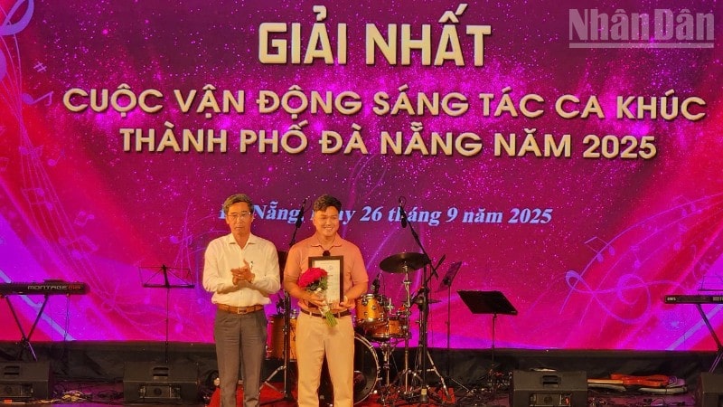 'Đà Nẵng chào bạn' xuất sắc đoạt Giải Nhất ca khúc về thành phố Đà Nẵng