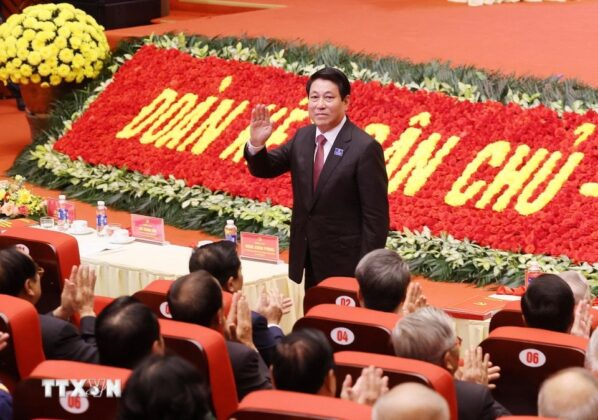 Chủ tịch nước Lương Cường dự Đại hội đại biểu tỉnh Ph&uacute; Thọ nhiệm kỳ 2025-2030.