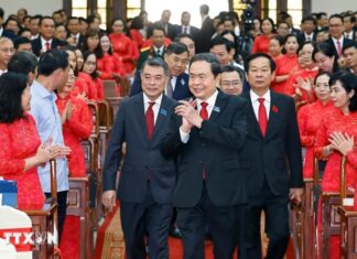 Chủ tịch Quốc hội Trần Thanh Mẫn dự Đại hội đại biểu Đảng bộ thành phố Cần Thơ