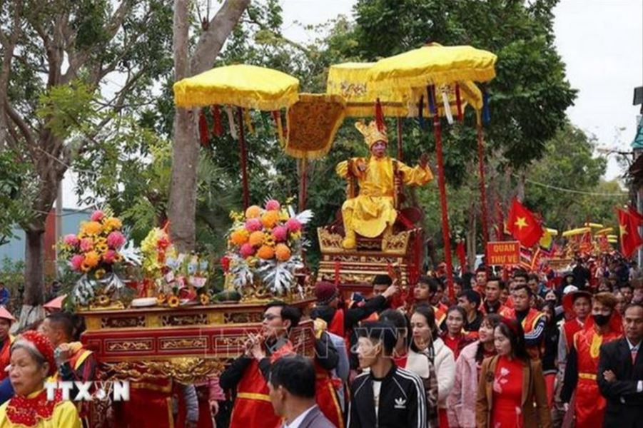 Nét đẹp văn hóa Lễ hội đền Sái tại Hà Nội dịp đầu Xuân