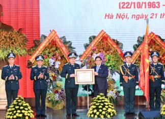 Thủ tướng Phạm Minh Chính dự Lễ đón nhận Danh hiệu Anh hùng Lực lượng vũ trang nhân dân tặng Quân chủng Phòng không-Không quân